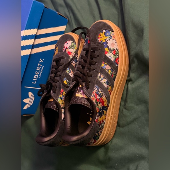 Adidas x Liberty Gazelle Bold Sz 7 Like new! - Picture 7 of 7